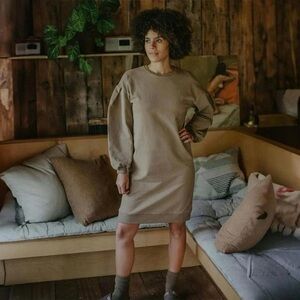 The Simple Folk Sweater Dress walnut 4